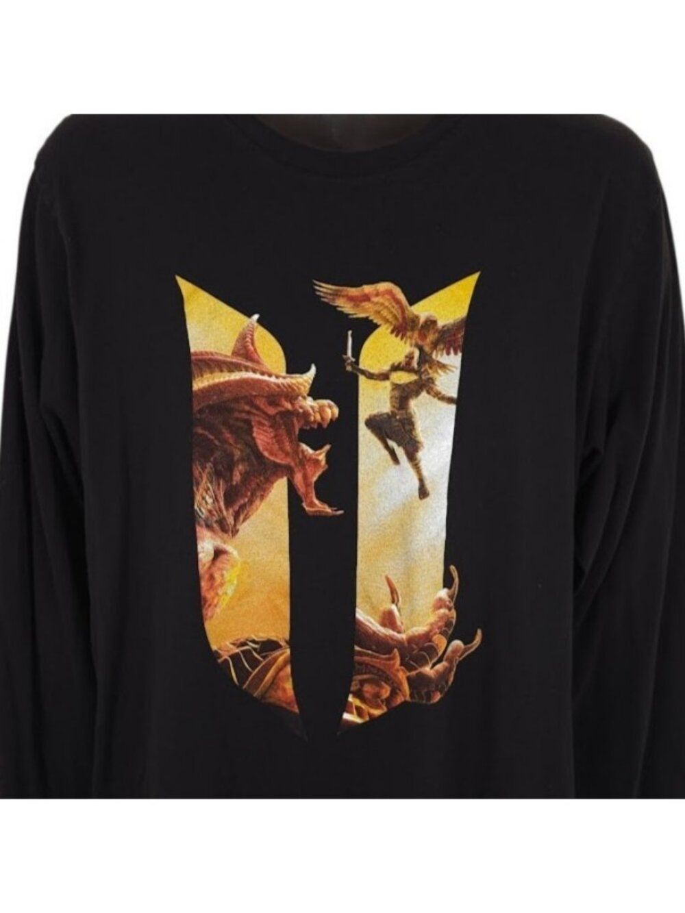 Asgards Wrath 2 T Shirt Mens Size XL Black TwitchCon 2023 Meta Quest Game